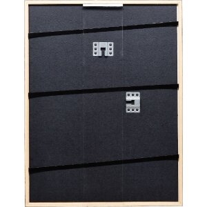 Efect cadru din lemn profil 23 roșu 40x50 cm sticlă acrilică