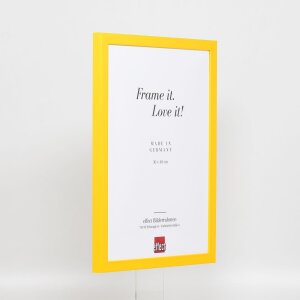 Cadru din lemn Top Cube 40x50 cm galben sticlă de muzeu