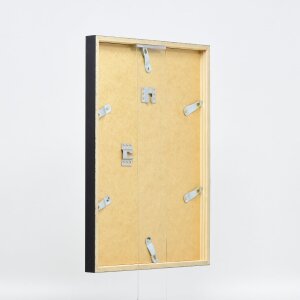 Effect Holzrahmen Profil 35 schwarz 40x50 cm mit Museumsglas
