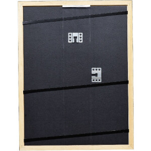 Efect cadru din lemn profil 38 gri 40x60 cm sticlă acrilică