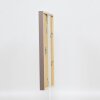 Effect Holzrahmen Profil 35 braun 40x60 cm Normalglas Abstandshalter