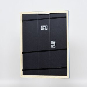 Efect cadru din lemn profil 89 albastru 40x60 cm sticlă muzeu