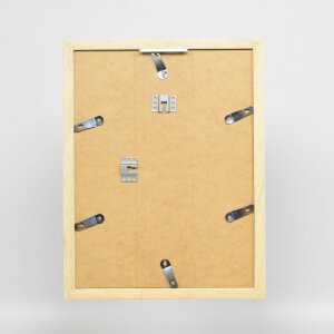 Efect cadru din lemn Top N alb 40x60 cm sticlă muzeu