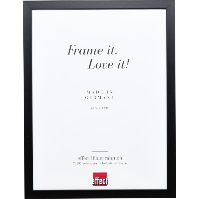 Cadru din lemn Top Cube 42x59.4 cm sticlă neagră antireflex