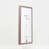 Effect Holzrahmen Profil 35 braun 42x59 cm Antireflexglas