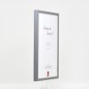 Effect Holzrahmen Profil 35 anthrazit 42x59,4 cm mit Antireflexglas