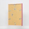 Effect Holzrahmen Profil 35 rot 42x59,4 cm mit Normalglas und Abstandshalter
