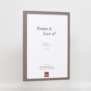 Effect Holzrahmen Profil 35 braun 42x59 cm mit Normalglas