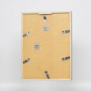 Effect Holzrahmen Profil 35 hellgrau 42x59 cm mit Normalglas