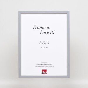 Effect Holzrahmen Profil 35 hellgrau 42x59 cm mit Normalglas