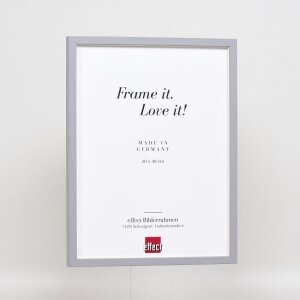 Effect Holzrahmen Profil 35 hellgrau 42x59 cm mit Normalglas