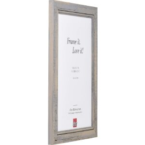 Efect cadru din lemn masiv 2240 gri 42x59.4 cm sticlă acrilică