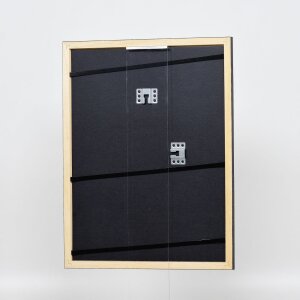 Effect Holzrahmen Profil 38 grau 42x59,4 cm Museumsglas