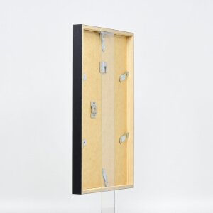 Effect Holzrahmen Profil 35 schwarz 42x59,4 cm Museumsglas