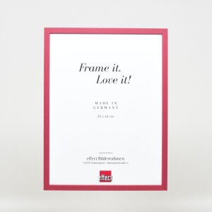 Effect Holzrahmen Profil 35 rot 42x59,4 cm mit Museumsglas