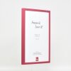 Effect Holzrahmen Profil 35 rot 42x59,4 cm mit Museumsglas