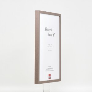 Effect Holzrahmen Profil 35 braun 45x60 cm Normalglas