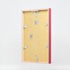 Effect Holzrahmen Profil 35 rot 45x80 cm Normalglas