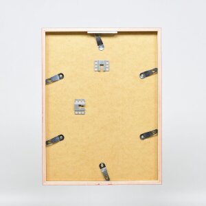 Effect Holzrahmen Profil 35 rot 45x80 cm Antireflexglas