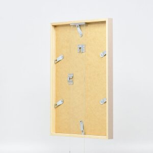 Effect Holzrahmen Profil 35 hellbraun 45x80 cm mit Antireflexglas