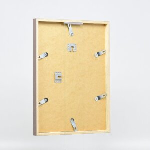 Effect Holzrahmen Profil 35 braun 45x80 cm Antireflexglas