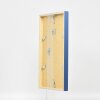 Effect Holzrahmen Profil 35 blau 45x80 cm Museumsglas