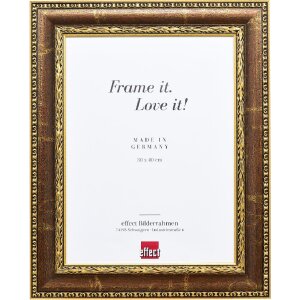 Effect Barock Bilderrahmen Profil 31 braun 45x80 cm...