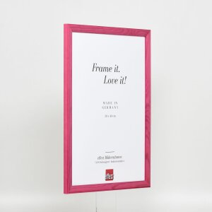 Efect cadru din lemn profil 89 violet 50x50 cm sticlă normală