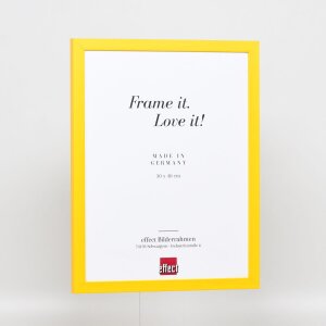 Cadru din lemn Top Cube 50x50 cm sticlă galbenă anti-reflexivă