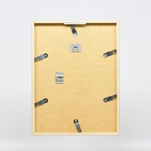 Effect Holzrahmen Profil 35 braun 50x50 cm mit Antireflexglas