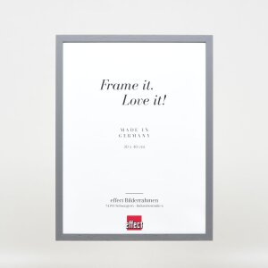 Effect Holzrahmen Profil 35 anthrazit 50x50 cm mit Antireflexglas