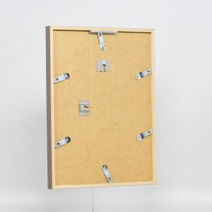 Effect Holzrahmen Profil 35 braun 50x50 cm mit Normalglas