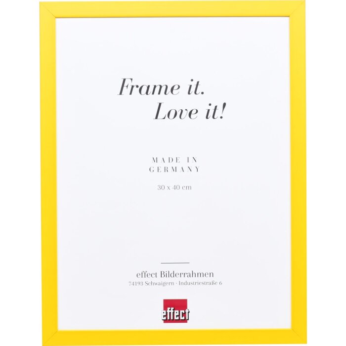 Cadru din lemn Top Cube 50x60 cm sticlă galbenă anti-reflexivă