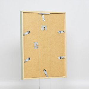 Effect Holzrahmen Profil 35 grün 50x60 cm Normalglas Abstandshalter