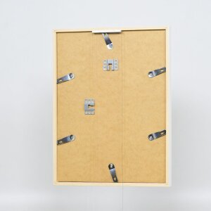 Effect Holzrahmen Profil 35 weiß 50x60 cm Normalglas Abstandshalter