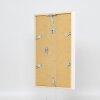 Effect Holzrahmen Profil 35 weiß 50x60 cm Normalglas Abstandshalter