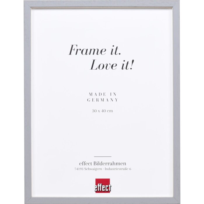 Effect Holzrahmen Profil 35 hellgrau 50x60 cm