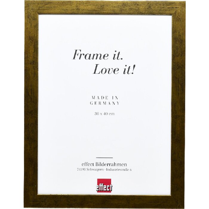 Effect Bilderrahmen 2311 antikgold 50x60 cm mit Antireflexglas