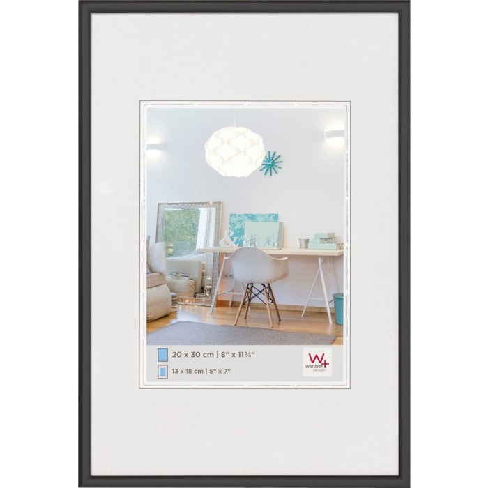 Wather Kunststoffrahmen New Lifestyle 13x18 cm Schwarz