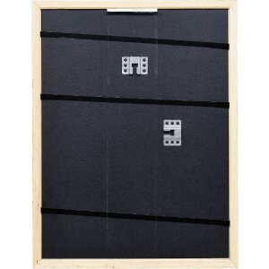 Efect cadru din lemn profil 38 alb 50x65 cm sticlă acrilică