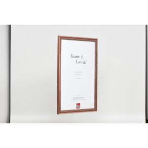 Effect Holzrahmen Profil 38 braun 50x65 cm mit Museumsglas