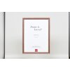 Effect Holzrahmen Profil 38 braun 50x65 cm mit Museumsglas