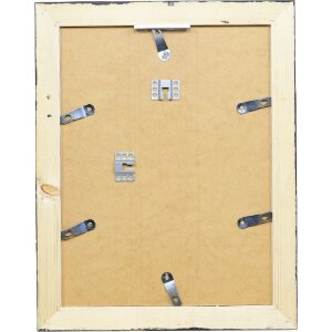 Efect cadru din lemn masiv 2240 negru 50x65 cm sticlă muzeu