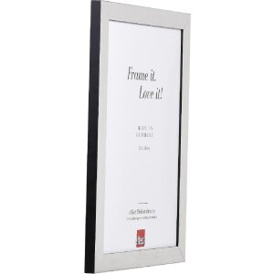 Effect Bilderrahmen 2311 silber hochglanz 50x70 cm Antireflexglas