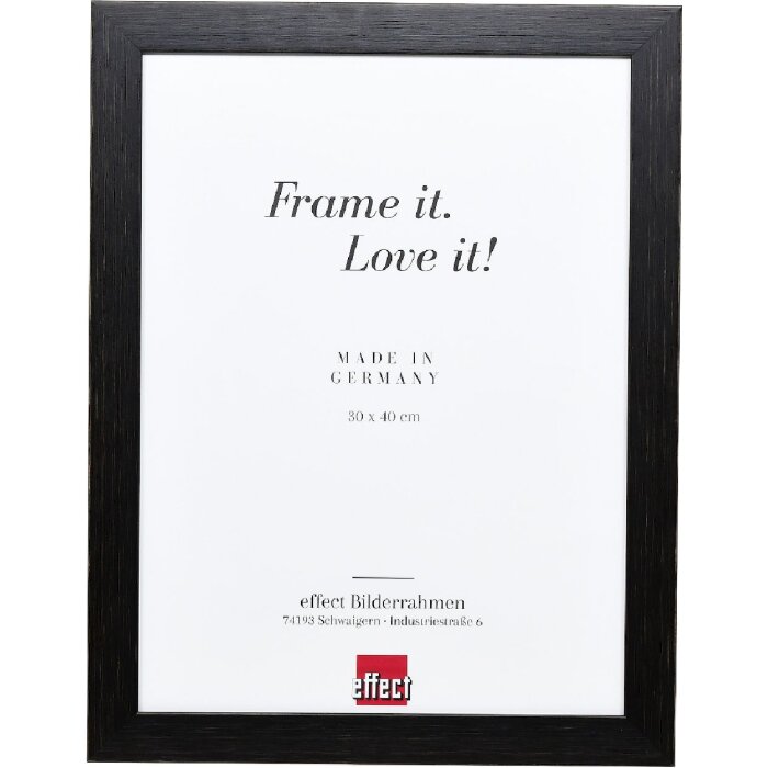 Rama foto efect 2312 negru 50x75 cm sticlă acrilică