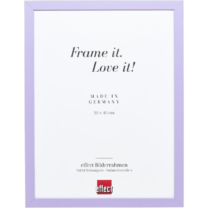 Cadru din lemn Top Cube 59.4x84.1 cm liliac sticlă normală