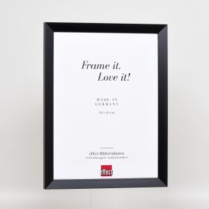 Rama din lemn efect Top N negru 59.4x84.1 cm sticlă acrilică