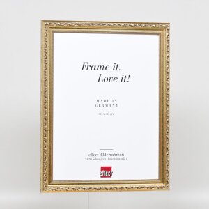 Effect Holz-Barockrahmen Profil 37 antiksilber 59,4x84,1 cm mit Museumsglas