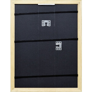 Efect cadru din lemn profil 21 verde 60x60 cm sticlă normală