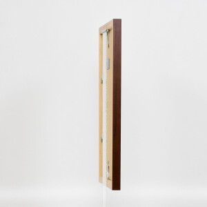 Efect cadru din lemn Top N lemn de trandafir 60x60 cm sticlă muzeu